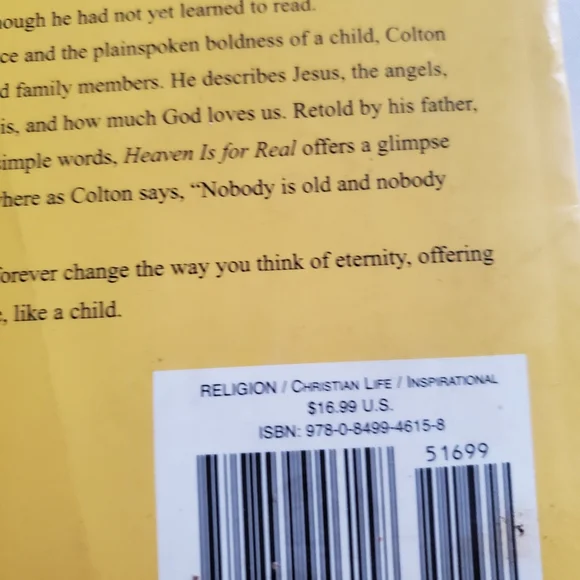 Heaven Is For Real  Book By Todd BURPO - Picture 4 of 11